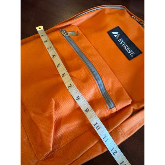 Everest Basic Backpack, Orange, One Size High Visibility - Picture 6 of 9
